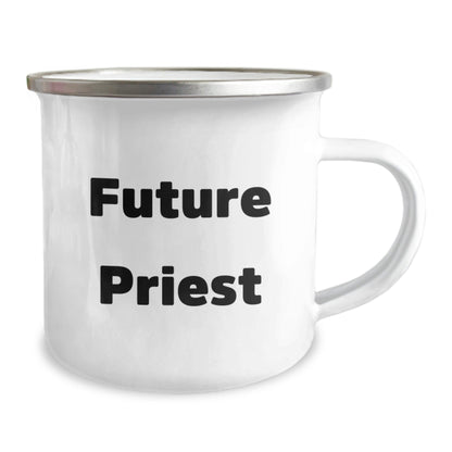 Funny Priest Future Gifts from Men Friends Coworkers to Priest Men Friends Coworkers Camping Mug for Christmas Unique Gifts - The Buy Boom