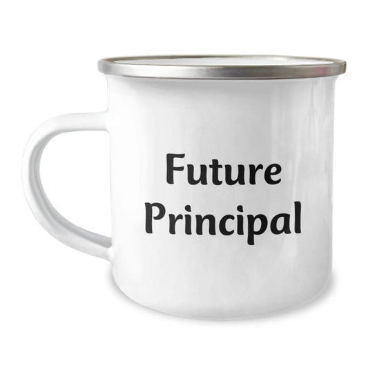 Funny Principal Gifts for Men from Friends - Christmas Unique Principal Mug - Future Principal Camping Coffee Mug - The Buy Boom