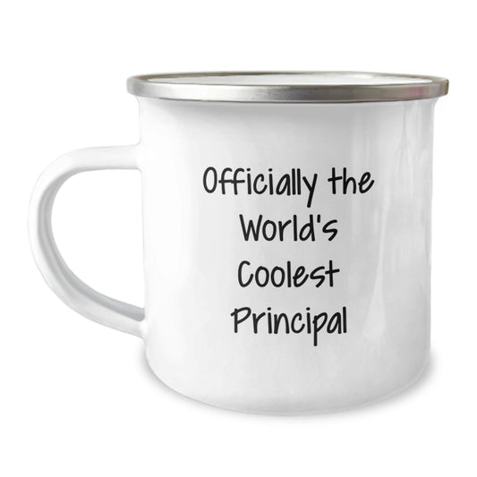 Funny Principal Gifts for Men - Officially The World's Coolest Principal Camping Mug for Christmas Unique Gifts from Friends - The Buy Boom