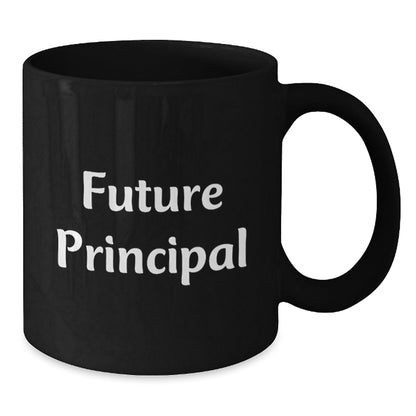 Funny Principal Gifts from Family, Inspirational Quotes for Principal, Black Coffee Mug for Christmas Unique Gifts - The Buy Boom