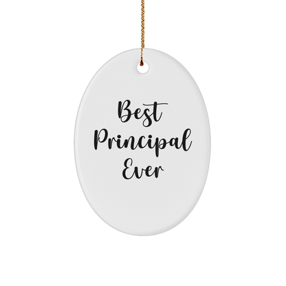 Funny Principal Ornament Gift – Best Principal Ever - The Buy Boom