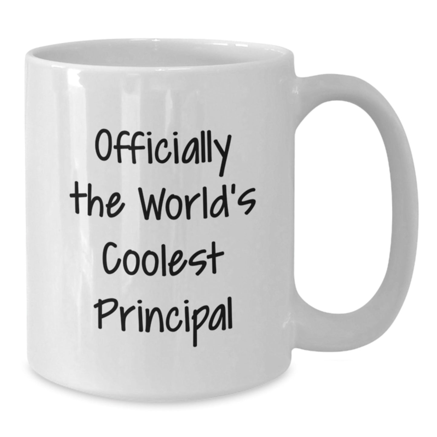 Funny Principal White Coffee Mug, Officially The Worlds Coolest Principal Gift for Men, Unique Christmas Unique Gifts from Friends to Family - The Buy Boom
