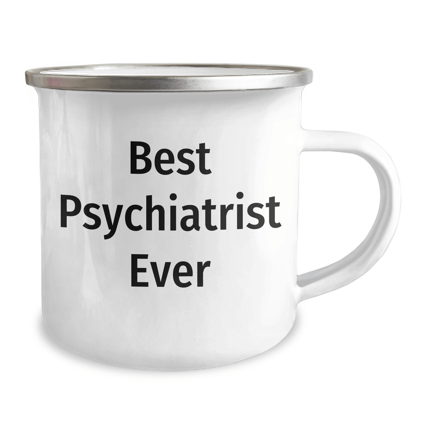 Funny Psychiatrist Gifts - Best Psychiatrist Ever Camping Mug, Father's Day Unique Gifts from Family to Doctor - The Buy Boom