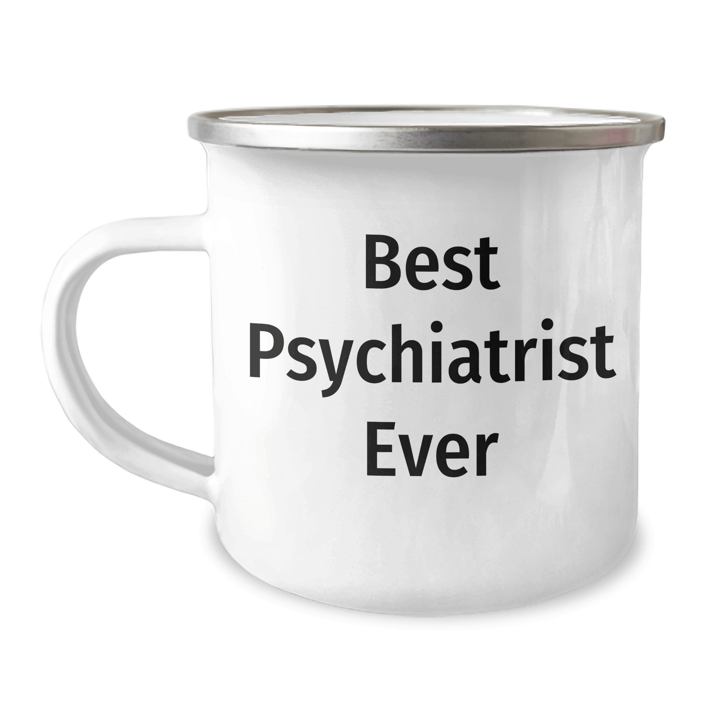 Funny Psychiatrist Gifts - Best Psychiatrist Ever Camping Mug, Father's Day Unique Gifts from Family to Doctor - The Buy Boom