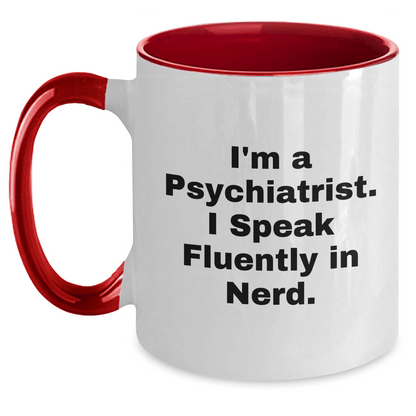 Funny Psychiatrist Mug – I Speak Fluently in Genius – Gift for Mom - The Buy Boom