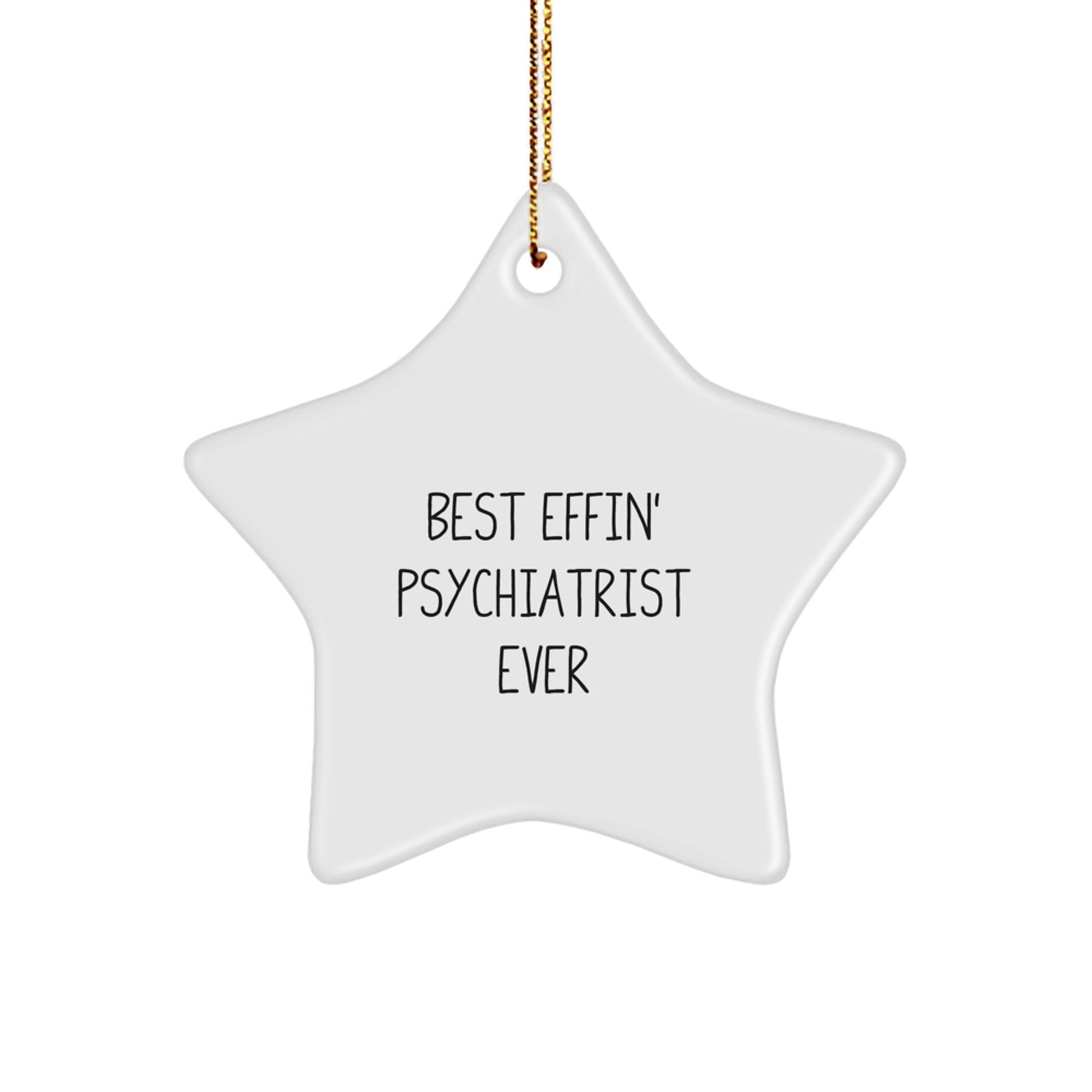 Funny Psychiatrist Star Ornament Gifts from Men for Women Friends Coworkers Family Christmas Unique - The Buy Boom