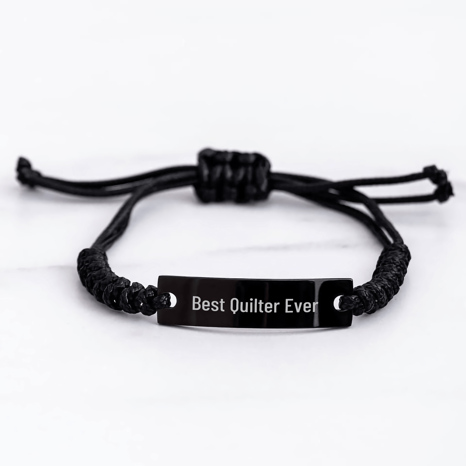 Funny Quilter Gifts from Best, Inspirational Rope Bracelet for Men, Father's Day Unique Gifts for Quilter Friends and Family - The Buy Boom