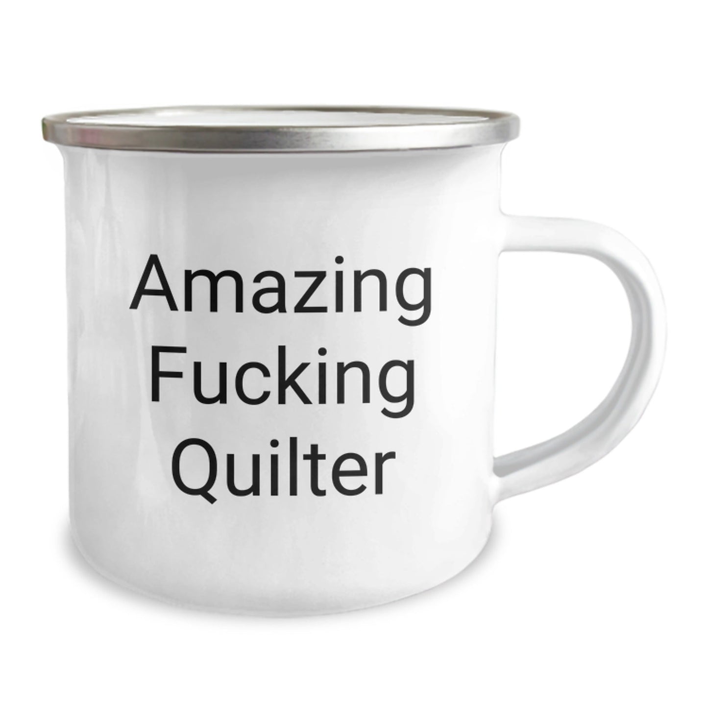 Funny Quilter Gifts from Friends to Quilter - Amazing Quilter Camping Mug, Birthday Unique Gifts, Quilter's Humor - The Buy Boom