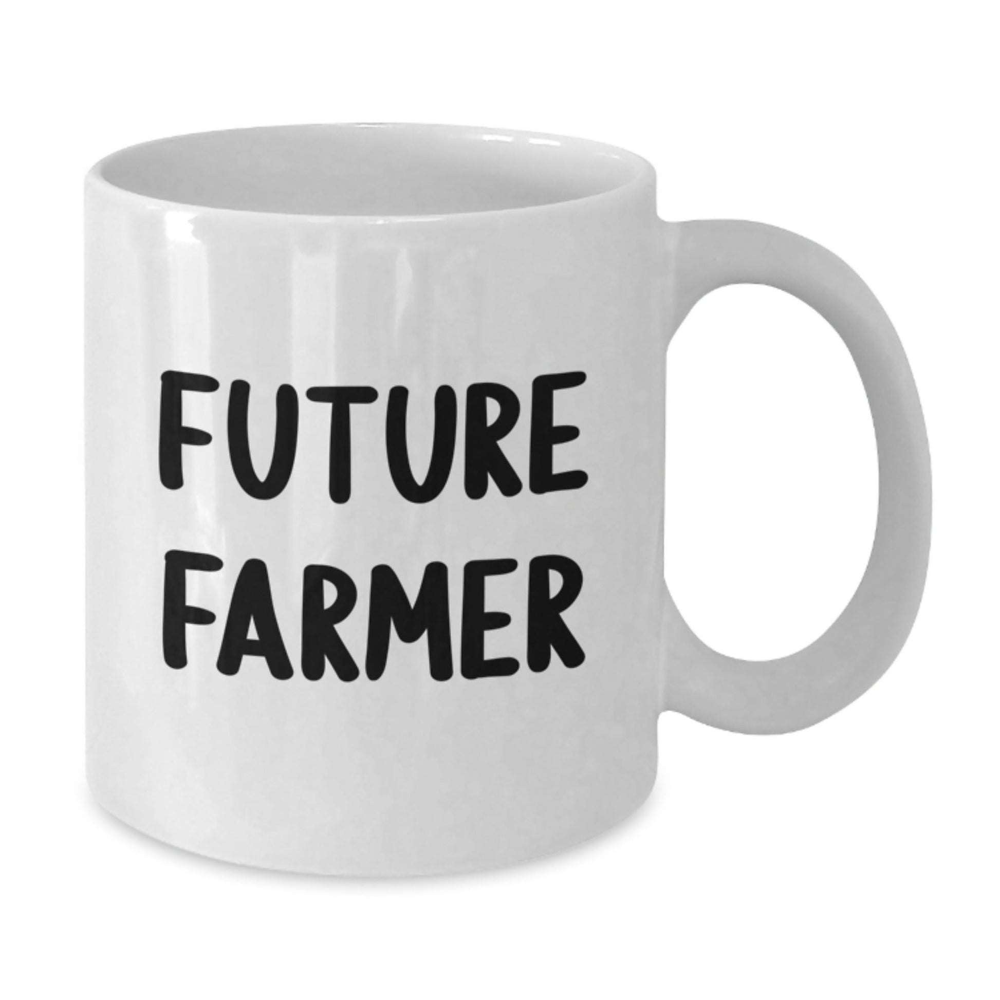 Funny Quote for Future Farmer, White Coffee Mug Gifts from Family, Perfect Unique Christmas Unique Gifts for Farmer Friends - The Buy Boom