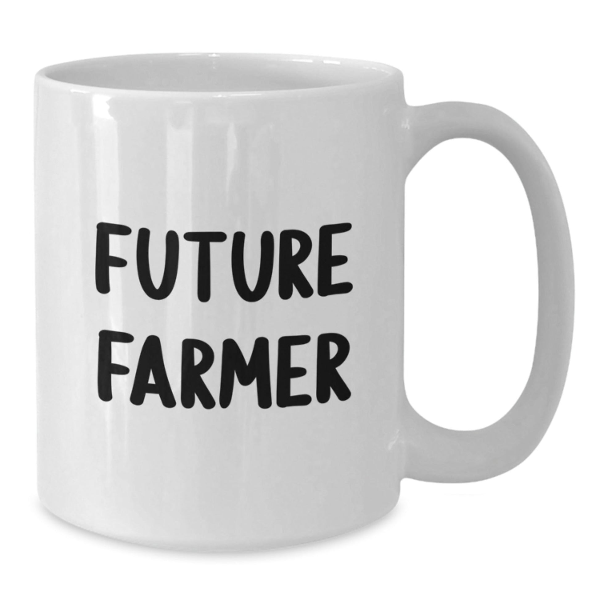Funny Quote for Future Farmer, White Coffee Mug Gifts from Family, Perfect Unique Christmas Unique Gifts for Farmer Friends - The Buy Boom