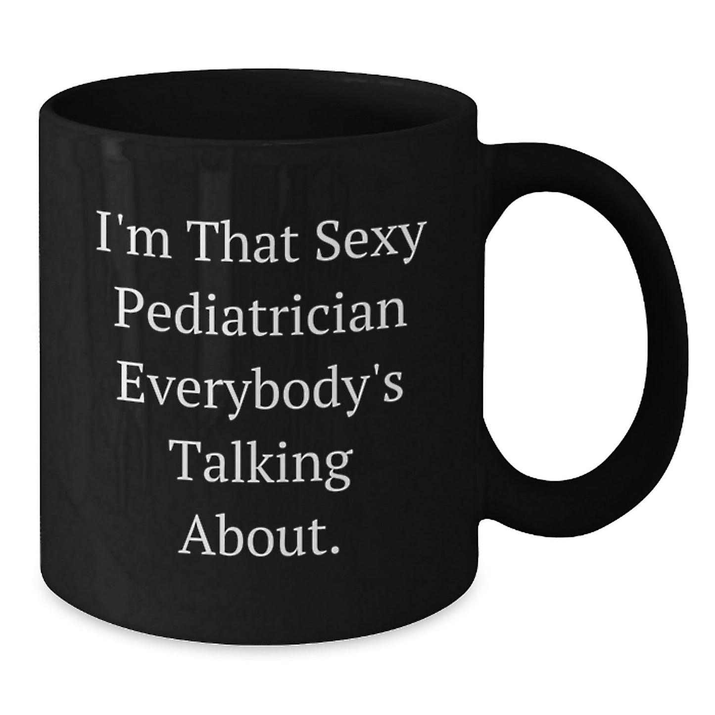 Funny Quote Gifts from Family to Pediatrician Black Coffee Mug for Christmas Unique - The Buy Boom