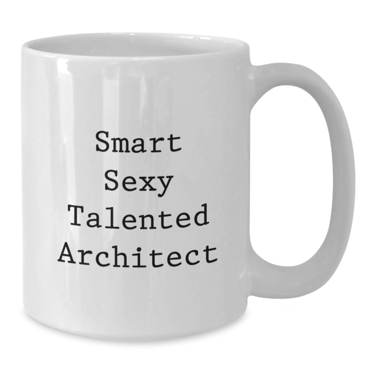 Funny Quote Gifts from Friends for Architect Birthday Unique White Coffee Mugs, 11oz or 15oz Ceramic - The Buy Boom