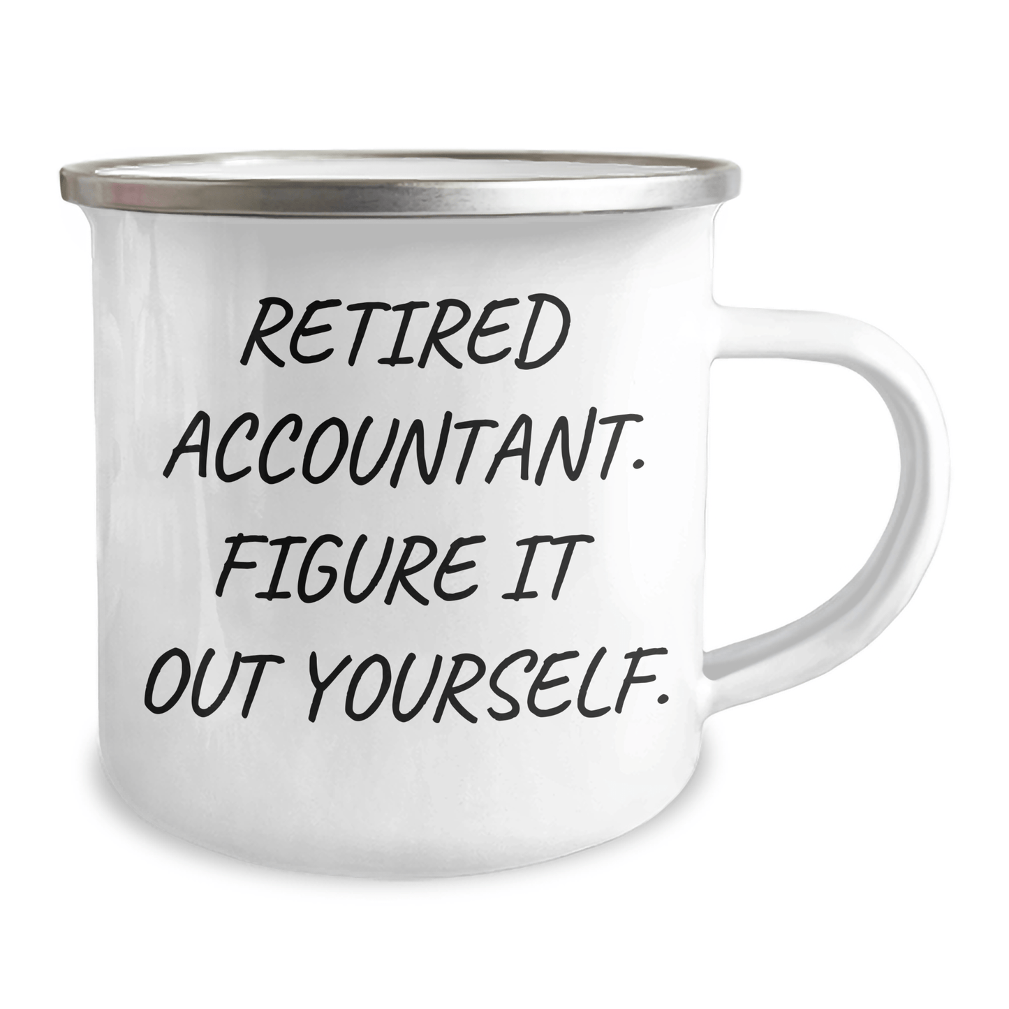 Funny Quote Gifts from Men to Accountant Friends - Camping Mug for Mother's Day - The Buy Boom