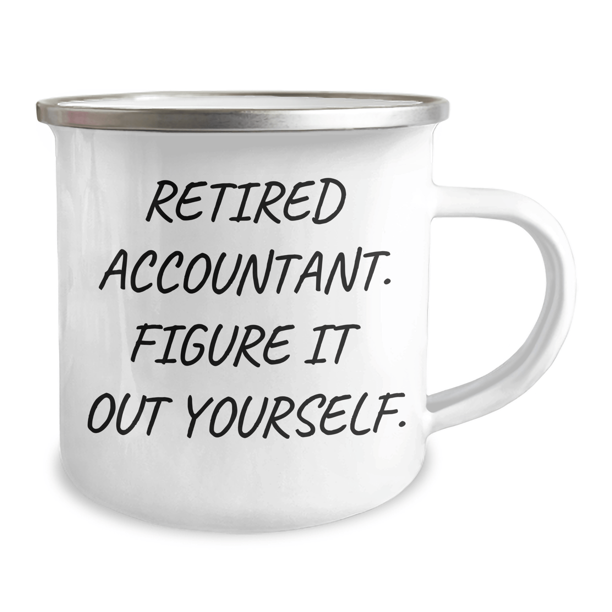 Funny Quote Gifts from Men to Accountant Friends - Camping Mug for Mother's Day - The Buy Boom