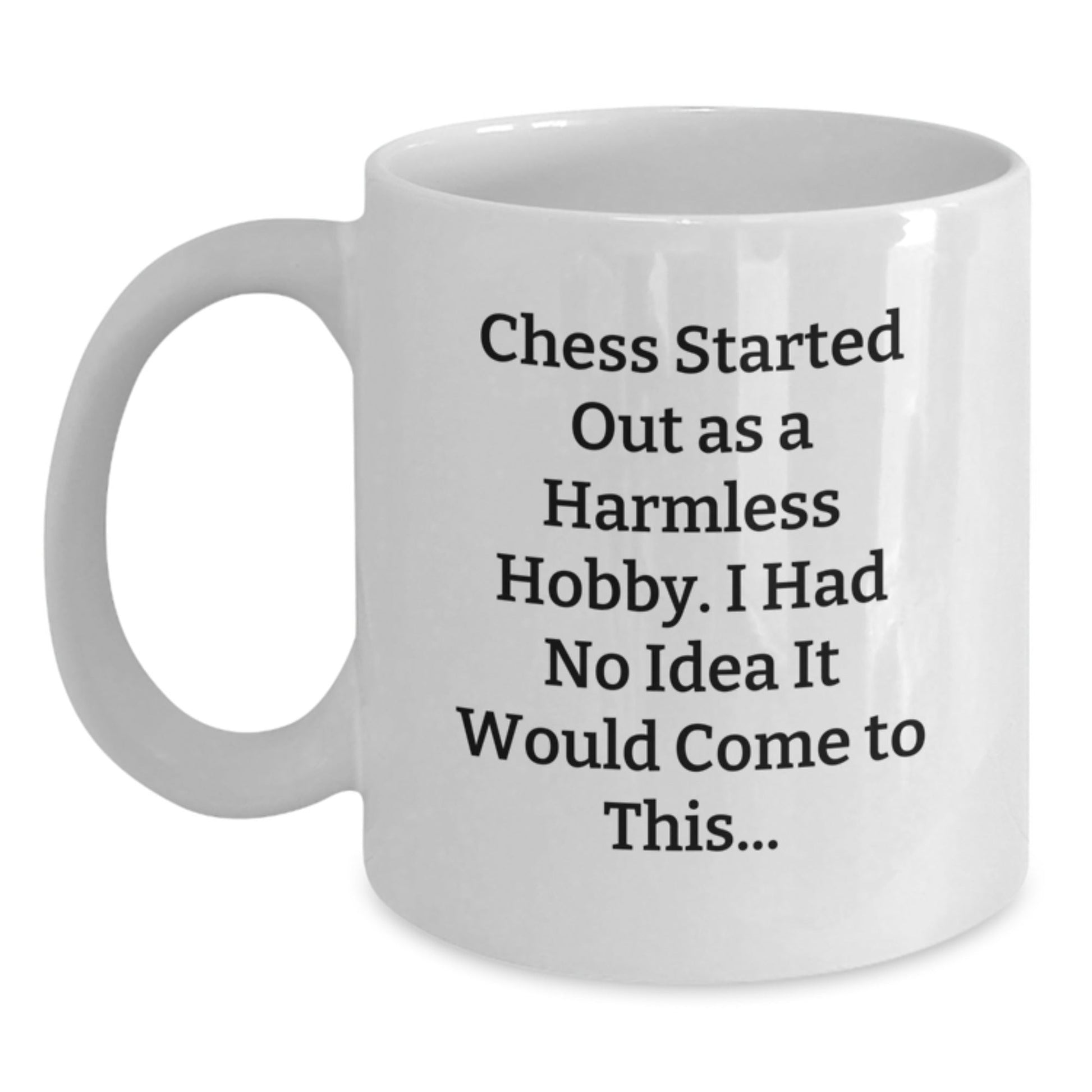 Funny Quotes for Chess Lovers, White Coffee Mug Gifts from Friends, Christmas Unique Presents for Men, Women, Family, and Coworkers - The Buy Boom
