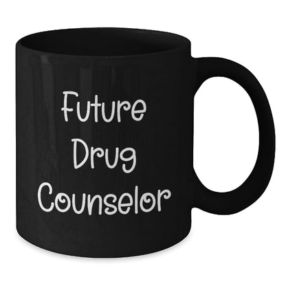 Funny Quotes for Future Drug Counselor, Black Coffee Mug, Gifts from Friends, Christmas Unique Gifts for Drug Counselor, Men, Women, Family, Coworkers, Funny Quote: 'May the Caffeine be with You' - The Buy Boom