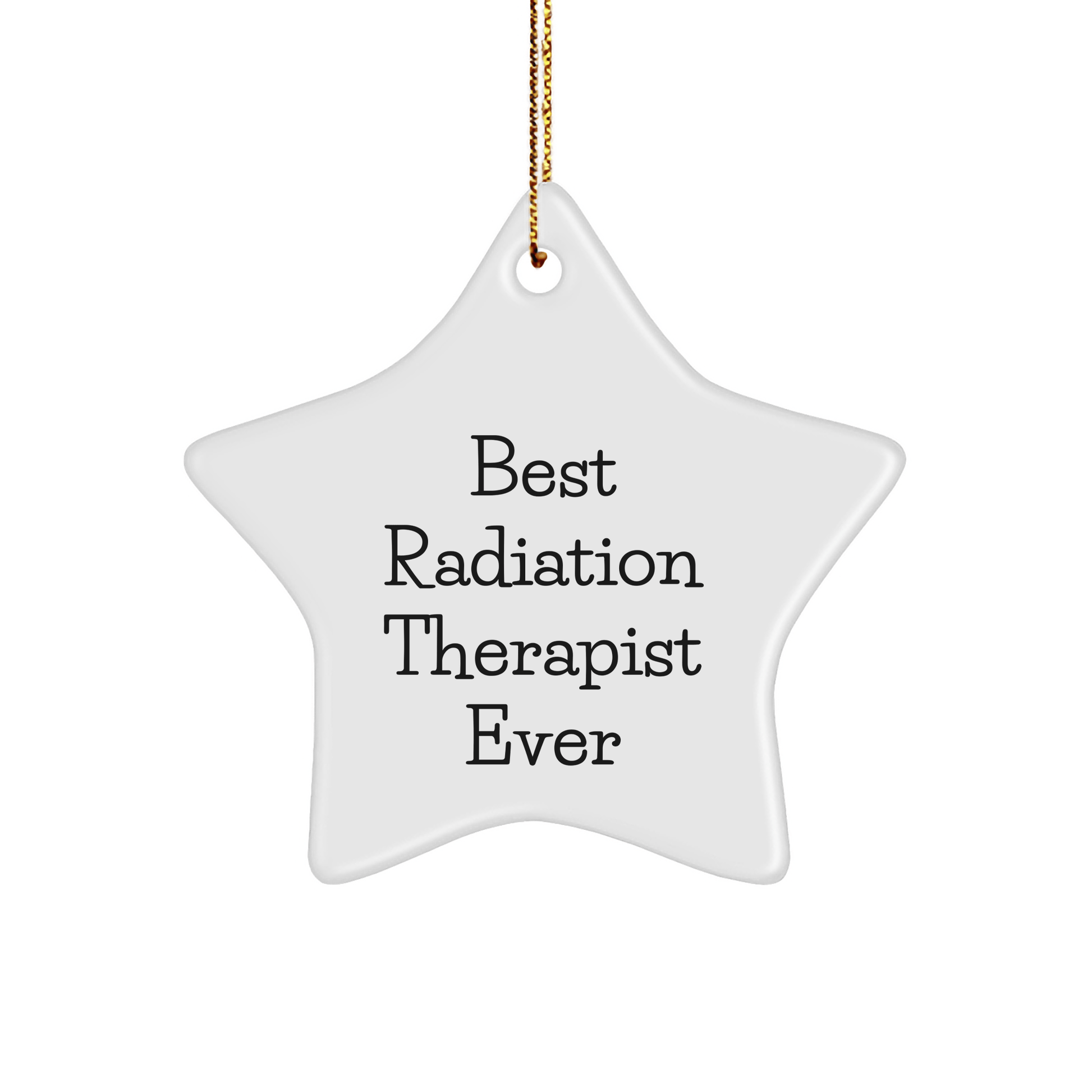Funny Radiation Therapist Star Ornament – Christmas Gift Idea - The Buy Boom