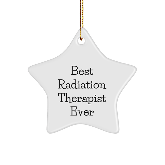 Funny Radiation Therapist Star Ornament – Christmas Gift Idea - The Buy Boom