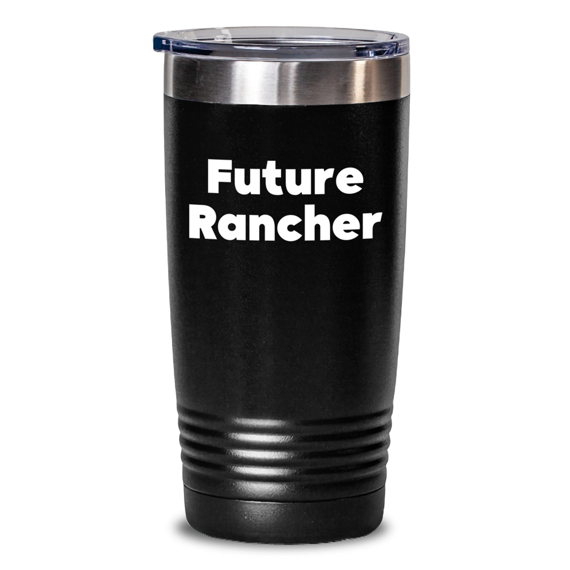 Funny Rancher Gifts for Him - Tumbler for Future Rancher - Stainless Steel Tumbler with Powder Coating, Gifts from Men to Friends, Christmas Unique Gifts - The Buy Boom