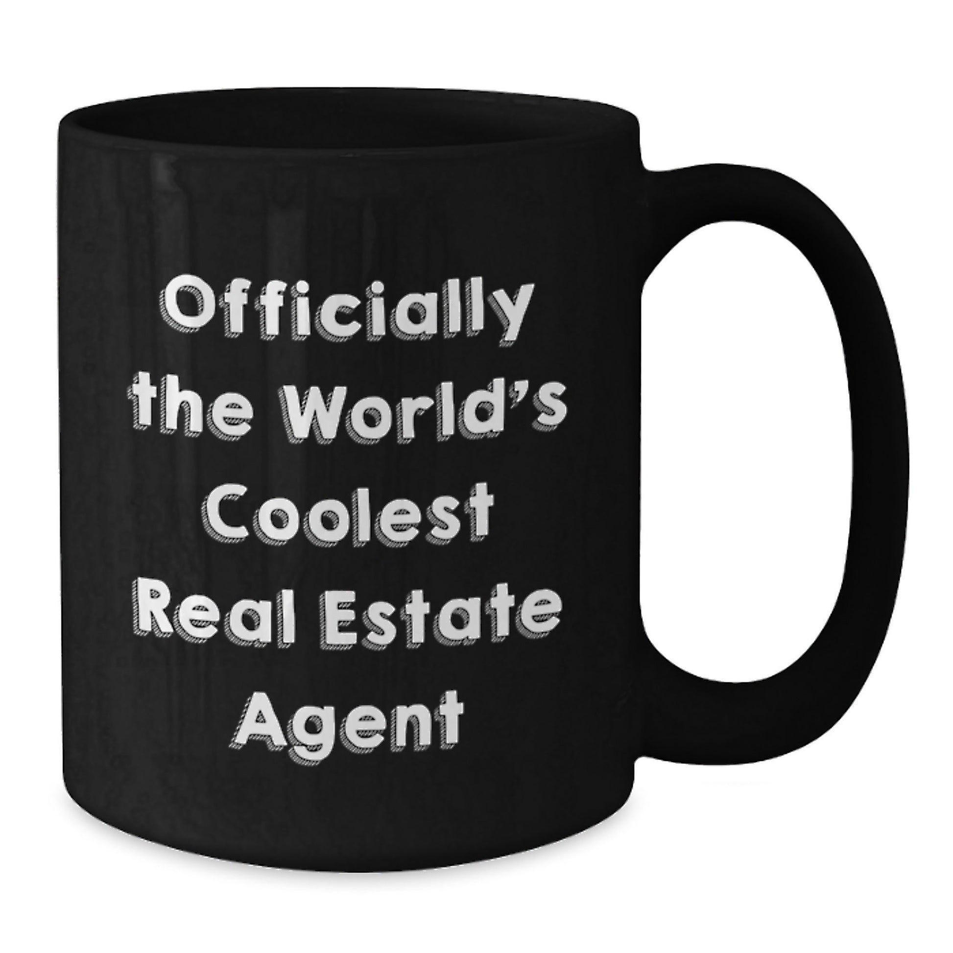 Funny Real Estate Agent Gifts, Officially The Worlds Coolest Mug, Unique Christmas Memorable Presents for Men Women Family Friends - The Buy Boom