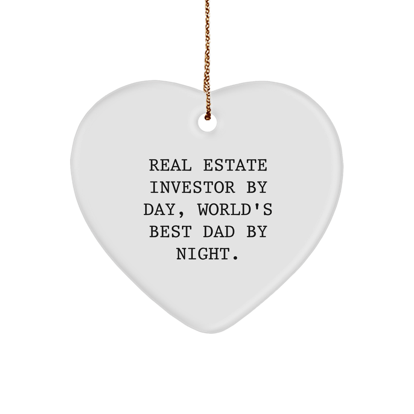 Funny Real Estate Investor Gifts by Day, Heartwarming Ornaments for Christmas - Gifts from Real Estate Investors to Real Estate Investors - The Buy Boom