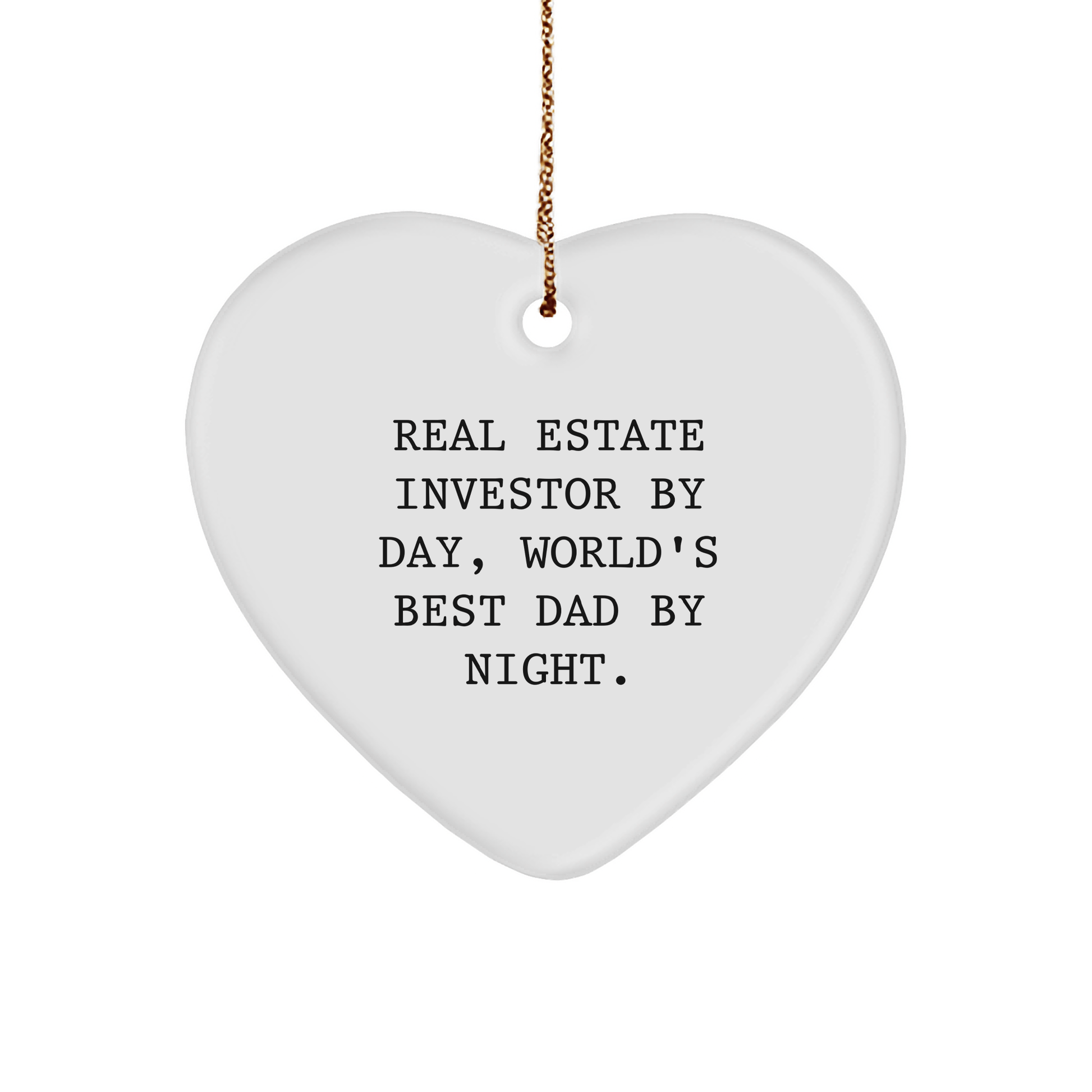 Funny Real Estate Investor Gifts by Day, Heartwarming Ornaments for Christmas - Gifts from Real Estate Investors to Real Estate Investors - The Buy Boom