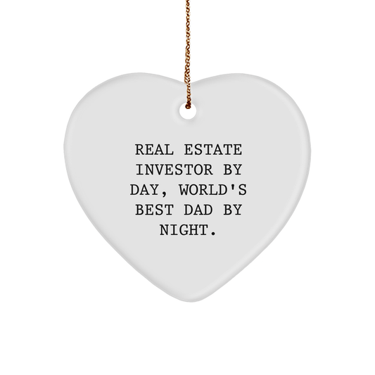 Funny Real Estate Investor Gifts by Day, Heartwarming Ornaments for Christmas - Gifts from Real Estate Investors to Real Estate Investors - The Buy Boom