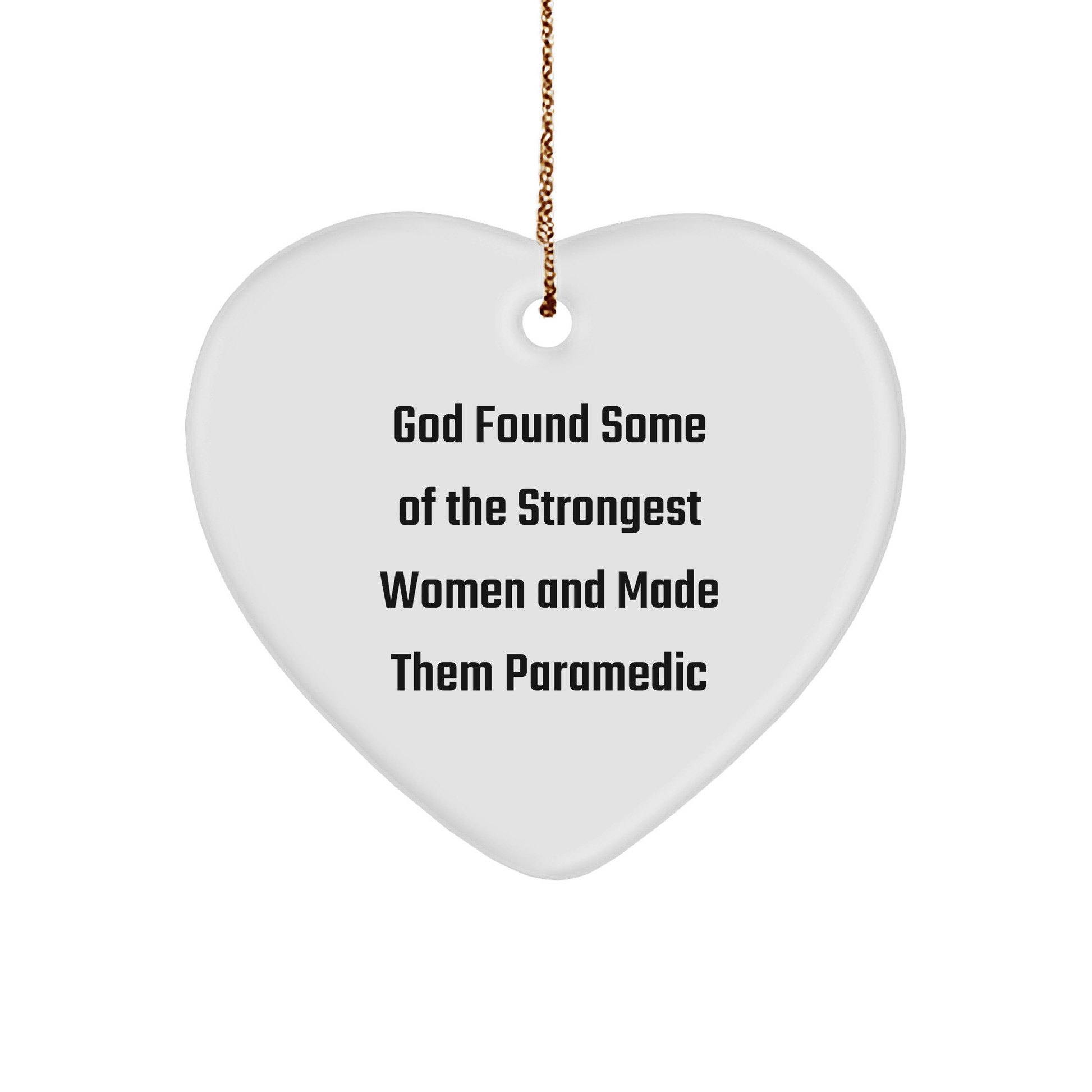 Funny Rescue Worker Gifts from Women Who Made a Difference, Heart Ornament for Rescue Worker, Rescue Worker Love Heart, Christmas Unique Gifts for Rescue Worker Friends and Family - The Buy Boom