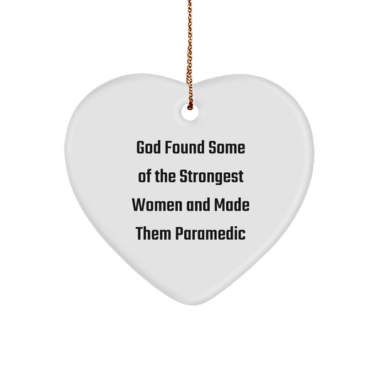 Funny Rescue Worker Gifts from Women Who Made a Difference, Heart Ornament for Rescue Worker, Rescue Worker Love Heart, Christmas Unique Gifts for Rescue Worker Friends and Family - The Buy Boom