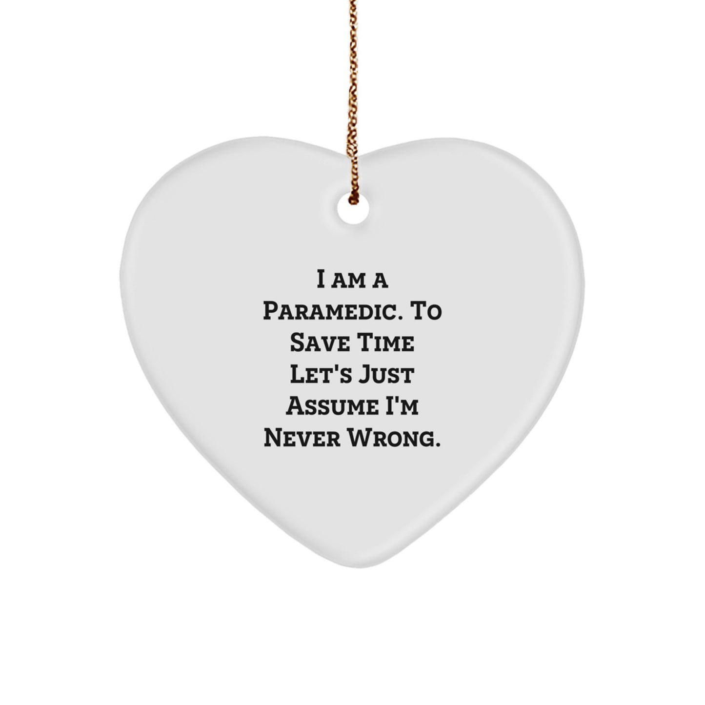 Funny Rescue Worker Gifts, Heart Ornament for Rescue Worker, Christmas Unique Gifts from Friends to Rescue Worker, Inspirational Rescue Worker Heart Ornament - The Buy Boom