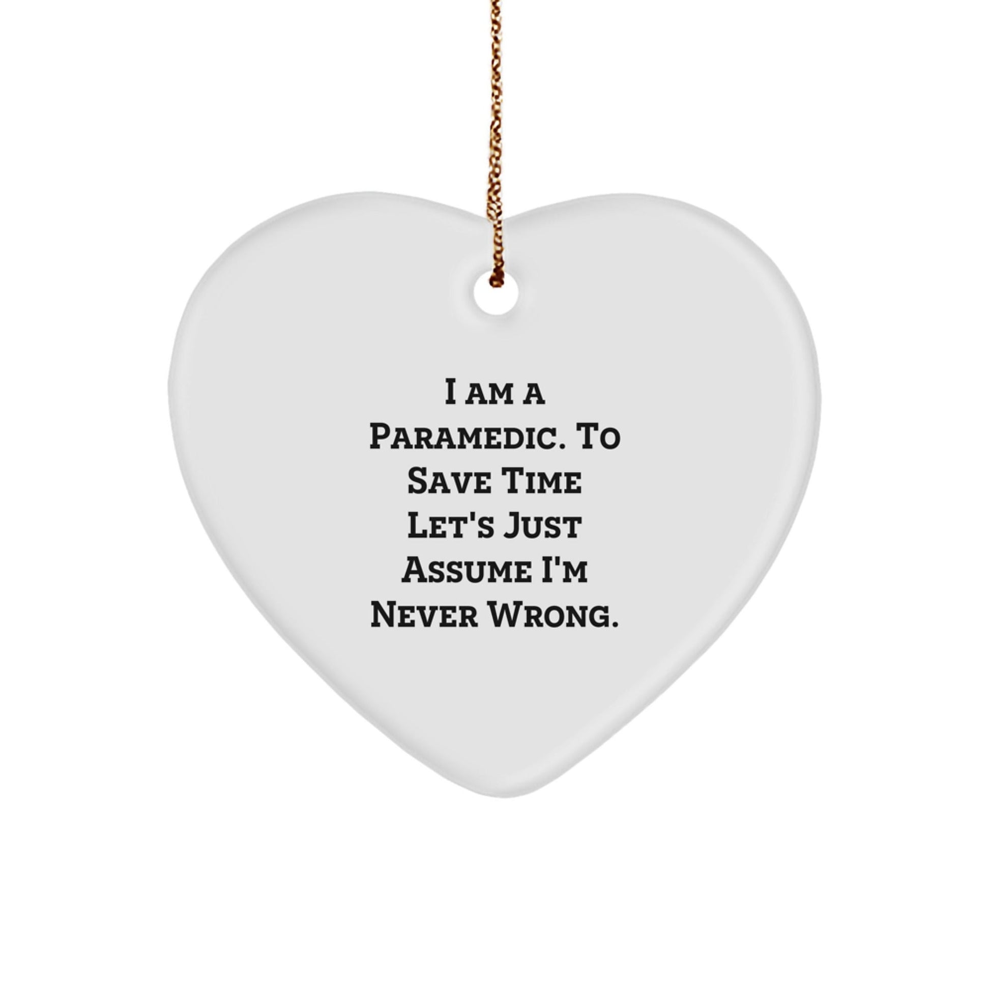 Funny Rescue Worker Gifts, Heart Ornament for Rescue Worker, Christmas Unique Gifts from Friends to Rescue Worker, Inspirational Rescue Worker Heart Ornament - The Buy Boom