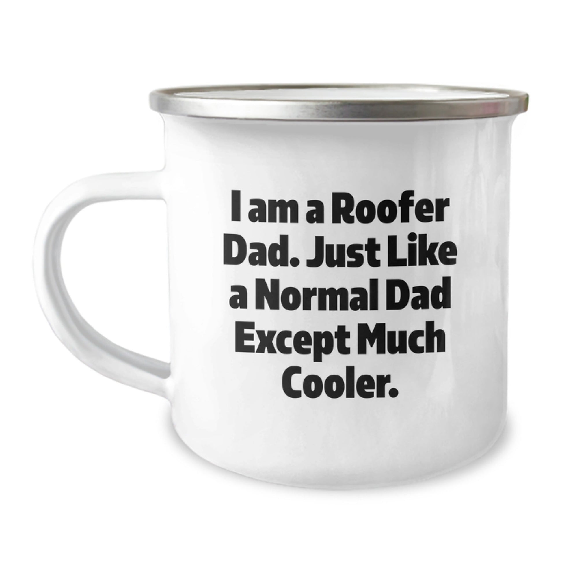 Funny Roofer Gifts for Dad, Unique Camping Mug from the Roofer Dad, Perfect for Christmas Unique Gifts - The Buy Boom