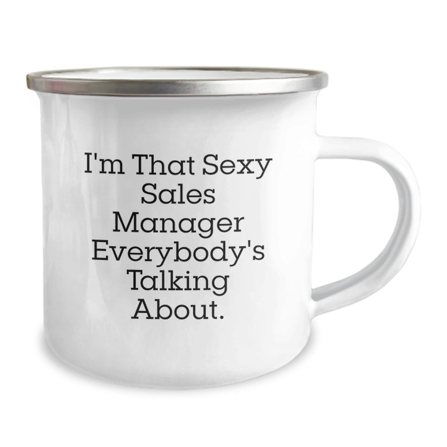 Funny Sales Manager Gifts, I'm That Sexy Sales Manager Everybody's Talking About, Birthday Unique Gifts for Men, Women, Coworkers, Family, Friends - The Buy Boom