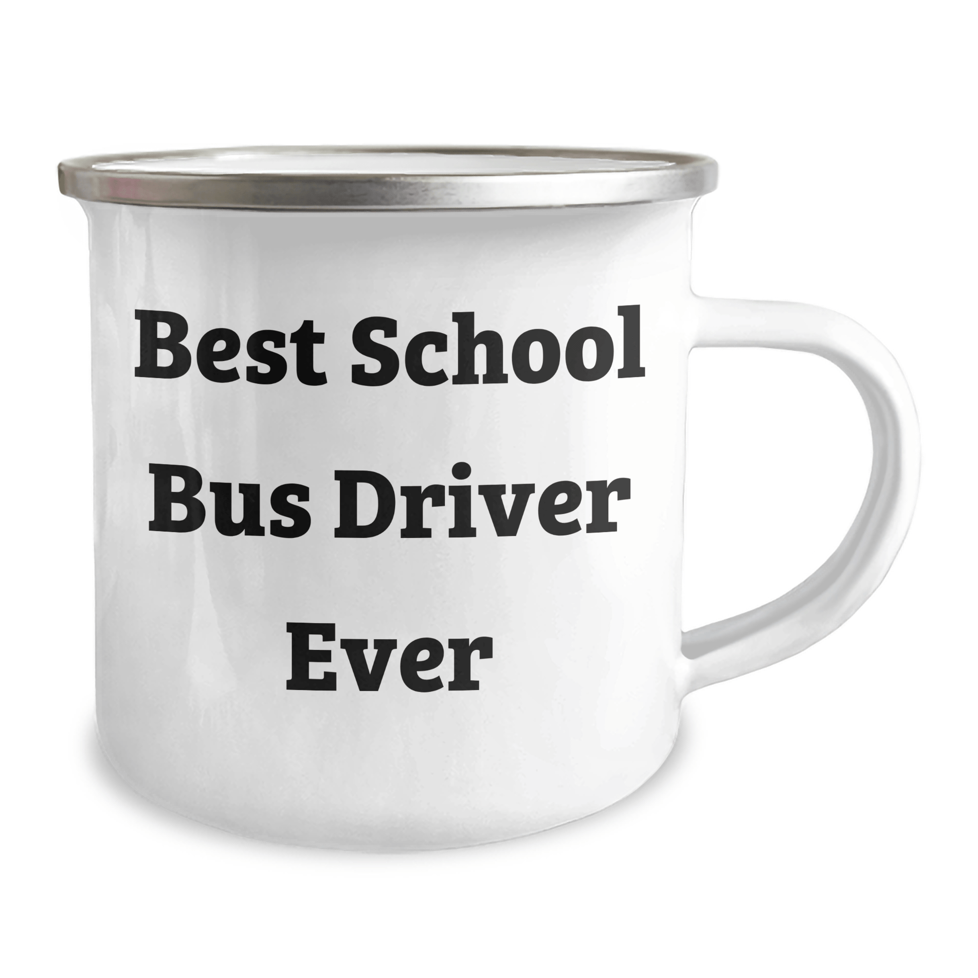 Funny School Bus Driver Gifts from Friends - Best School Bus Driver Ever Quote on Camping Mug for Father's Day - The Buy Boom