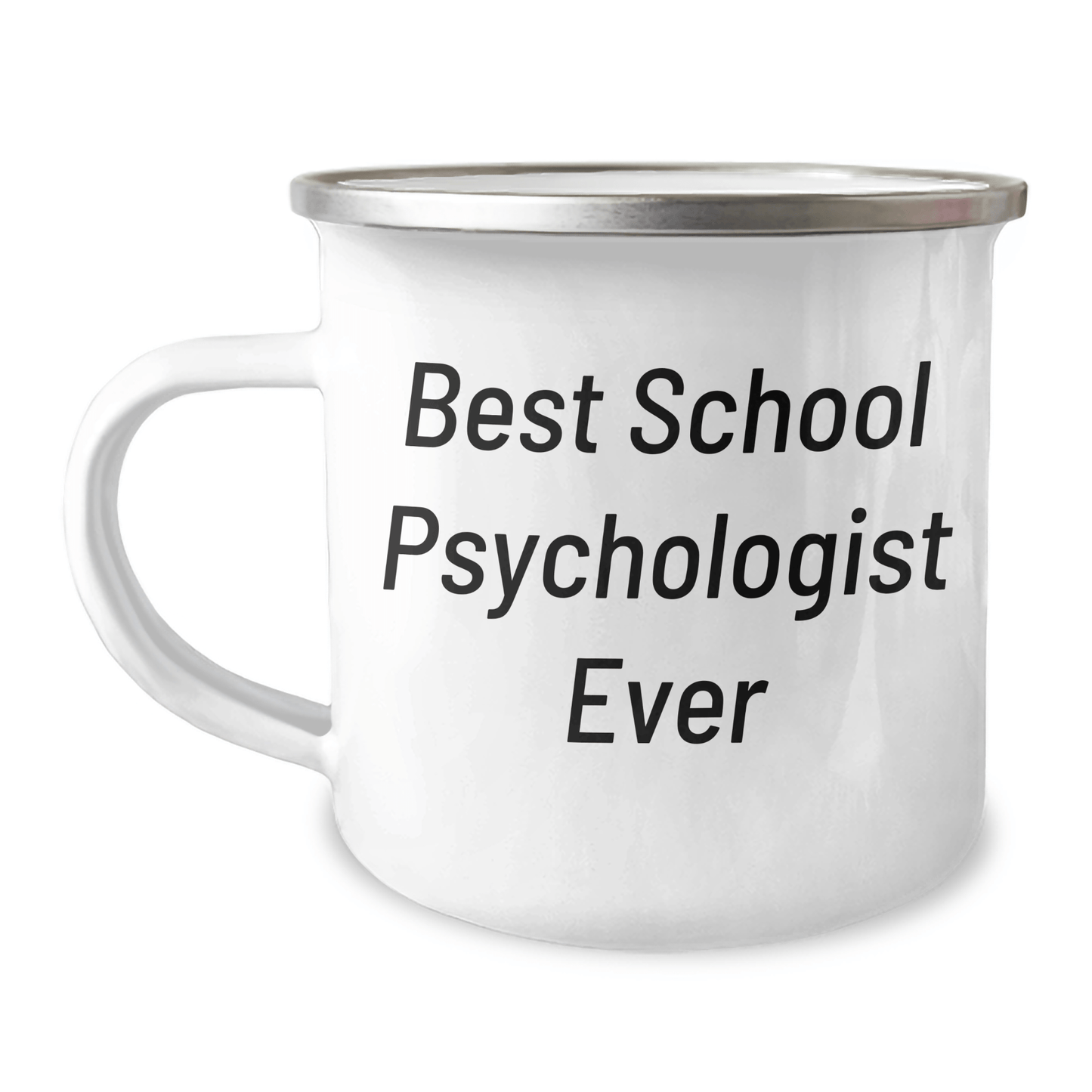 Funny School Psychologist Gifts for Him - 'Best School Psychologist Ever' Camping Mug, Father's Day Unique Gifts from Men - The Buy Boom