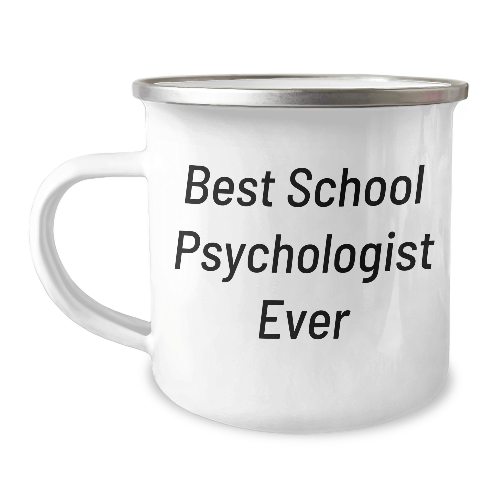Funny School Psychologist Gifts for Him - 'Best School Psychologist Ever' Camping Mug, Father's Day Unique Gifts from Men - The Buy Boom