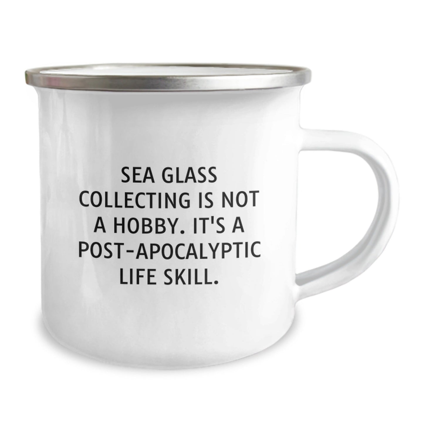 Funny Sea Glass Collecting Camping Mug Gifts from Friends and Family for Christmas Unique Presents - The Buy Boom