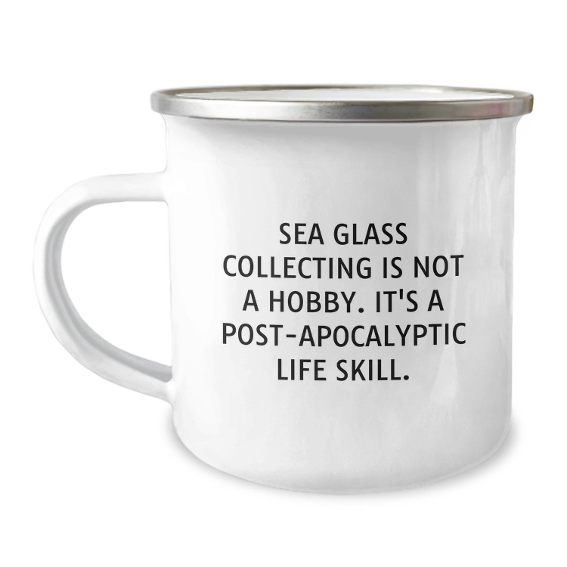 Funny Sea Glass Collecting Camping Mug Gifts from Friends and Family for Christmas Unique Presents - The Buy Boom