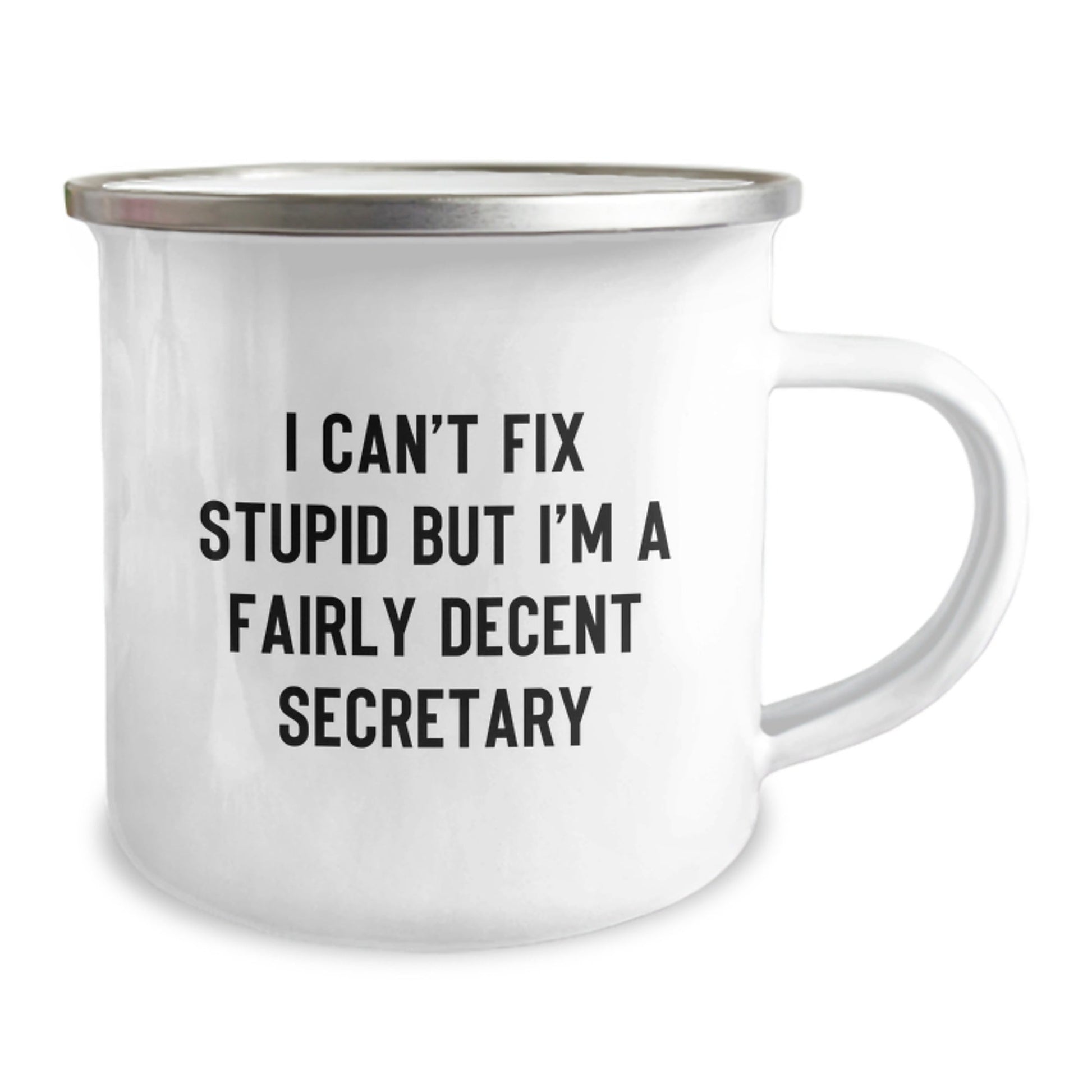 Funny Secretary Camping Mug Gifts for Men, Women, Friends, Family - Unique Christmas Unique Gifts from Friends, Family, Co - workers, Men, Women - The Buy Boom