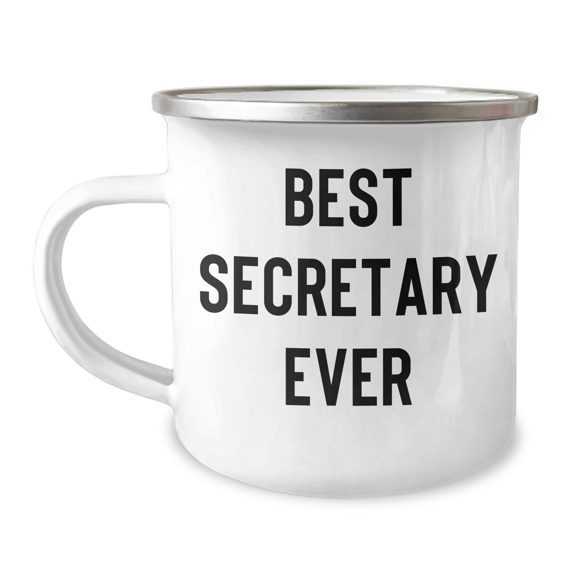 Funny Secretary Gifts for Men - Best Secretary Ever Camping Mug, Father's Day Unique Gifts from Friends to Family - The Buy Boom