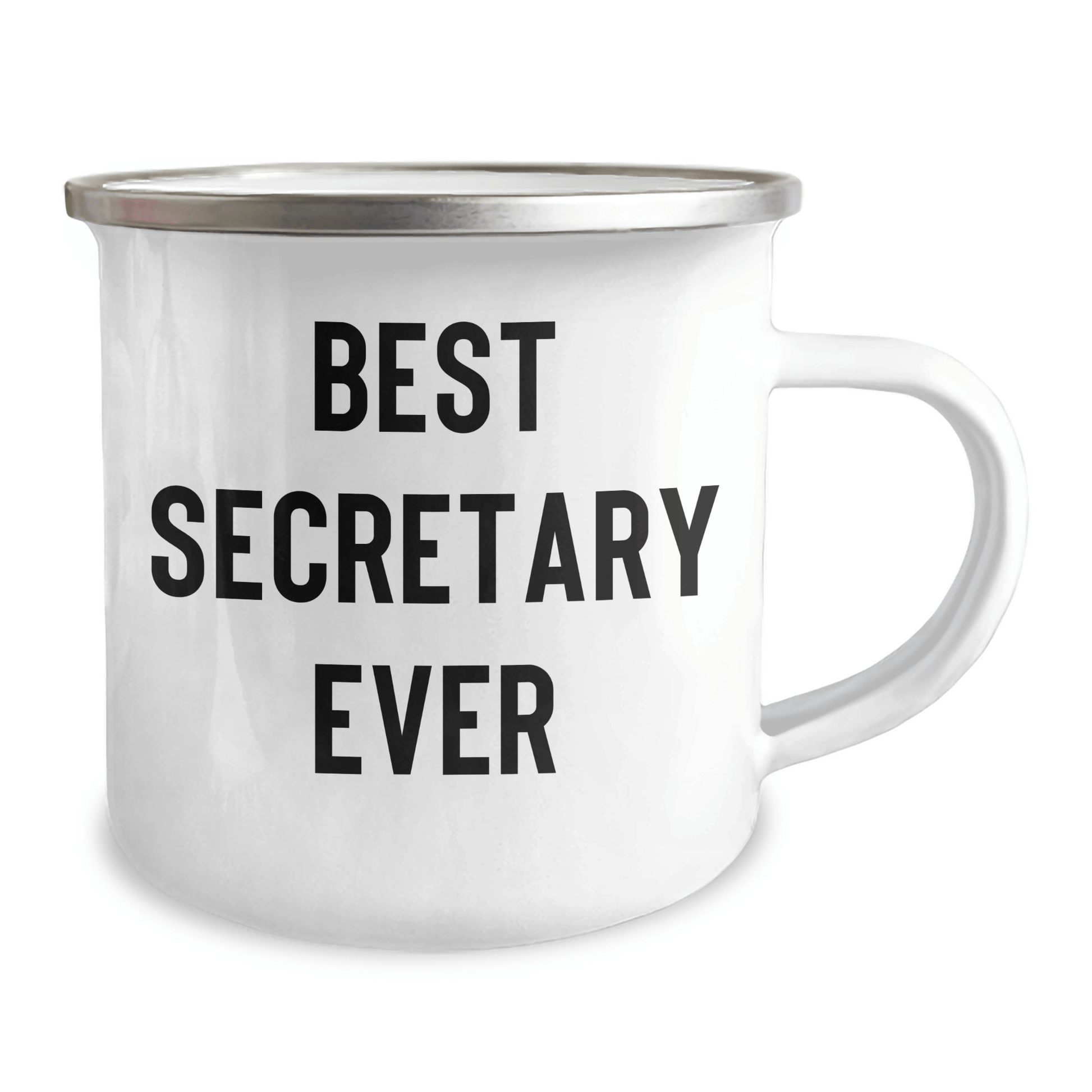 Funny Secretary Gifts for Men - Best Secretary Ever Camping Mug, Father's Day Unique Gifts from Friends to Family - The Buy Boom