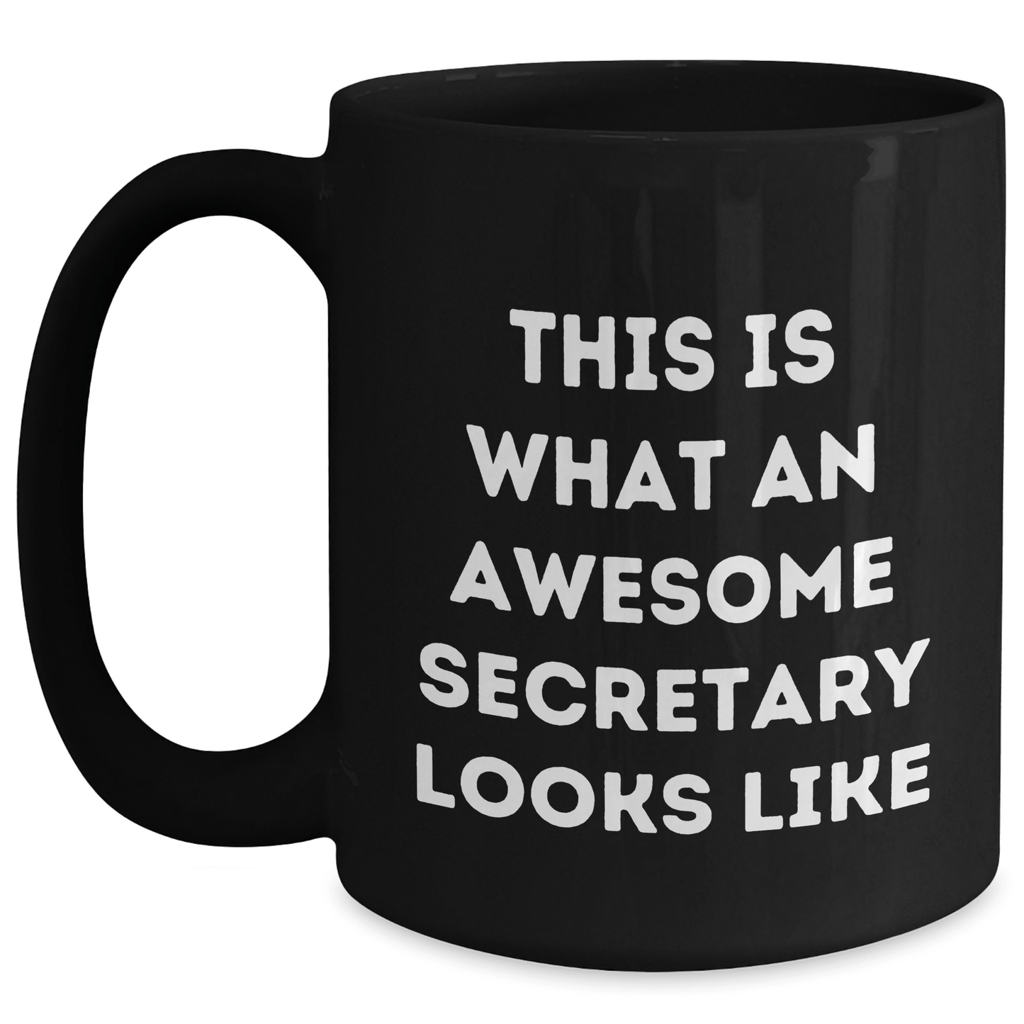 Funny Secretary Gifts from Friends to Awesome Secretaries - Black Coffee Mug for Father's Day - The Buy Boom