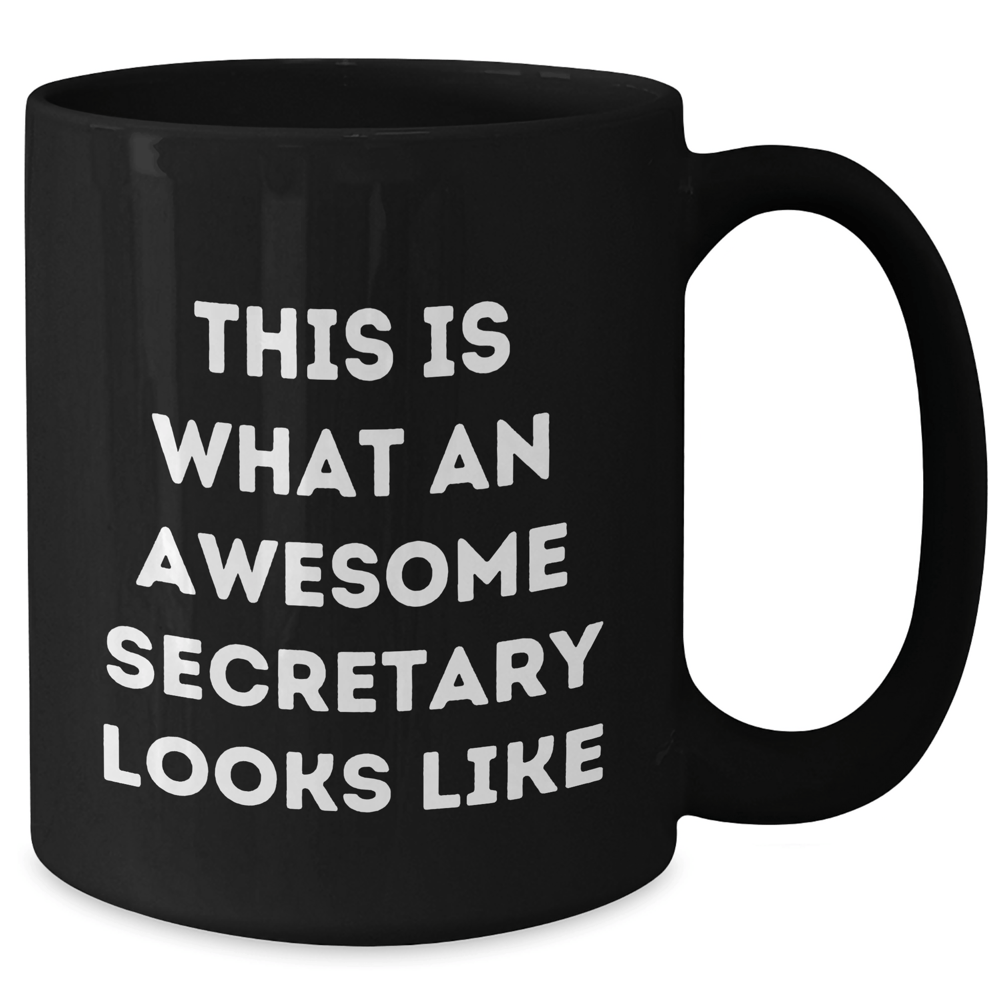Funny Secretary Gifts from Friends to Awesome Secretaries - Black Coffee Mug for Father's Day - The Buy Boom