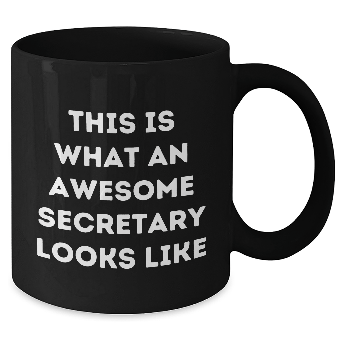 Funny Secretary Gifts from Friends to Awesome Secretaries - Black Coffee Mug for Father's Day - The Buy Boom