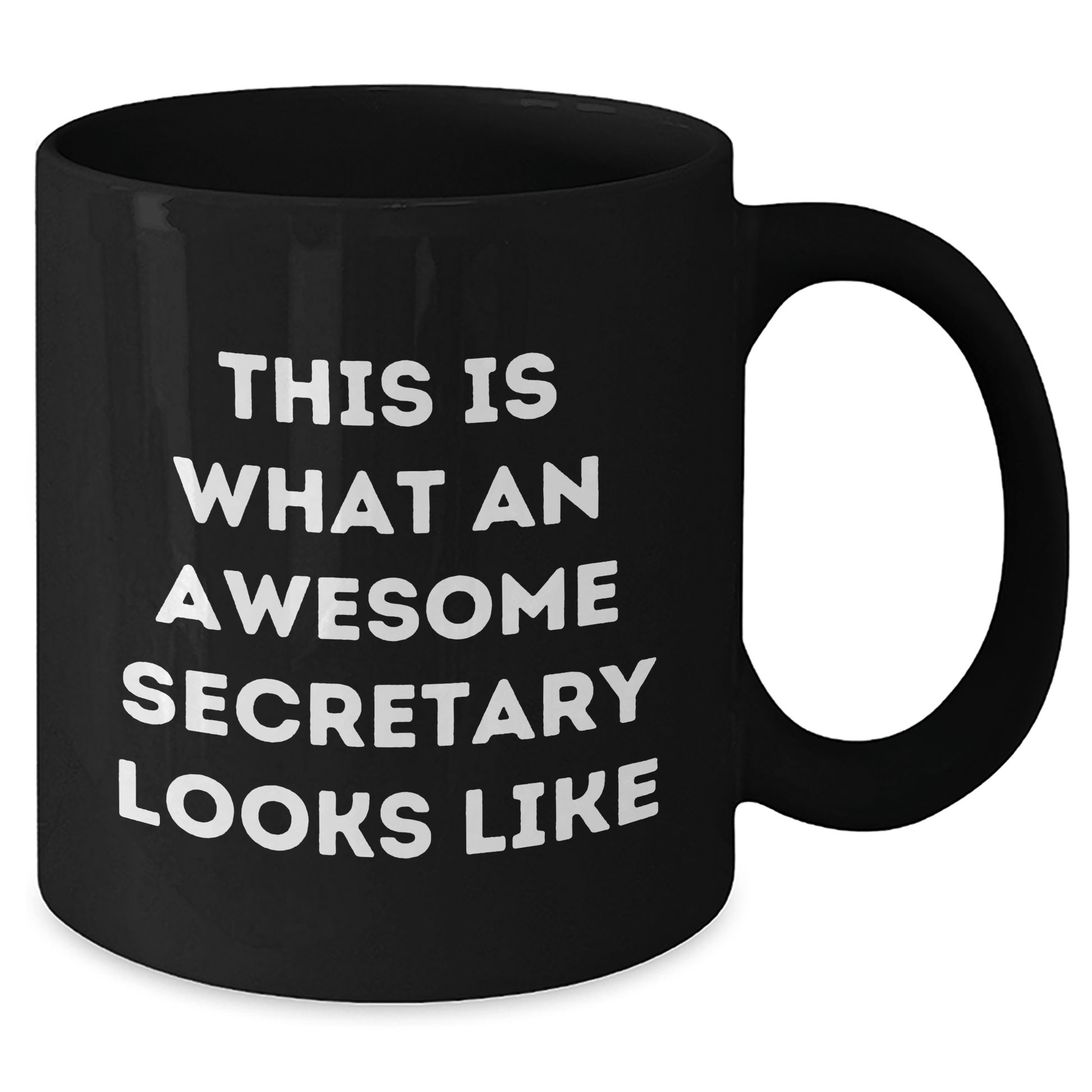 Funny Secretary Gifts from Friends to Awesome Secretaries - Black Coffee Mug for Father's Day - The Buy Boom