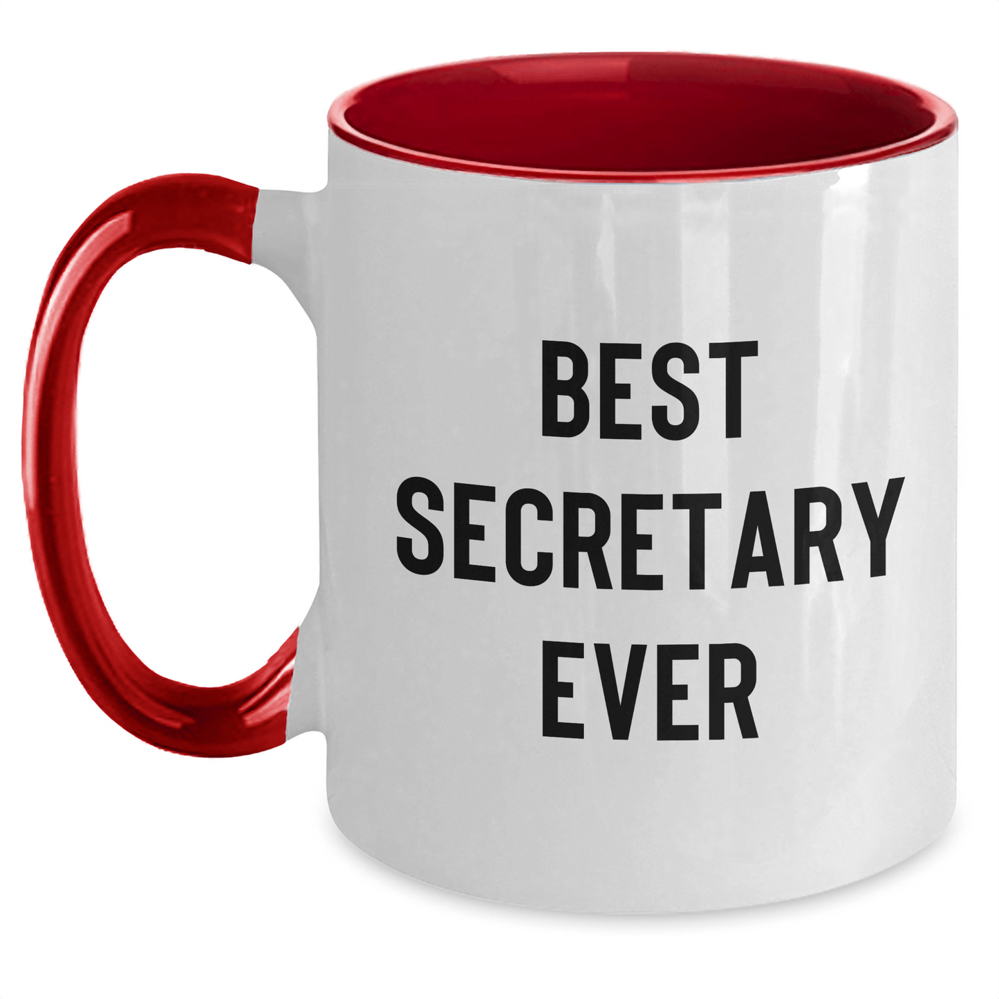 Funny Secretary Gifts from Men to Best Secretary Ever Two Tone Coffee Mug for Father's Day - The Buy Boom