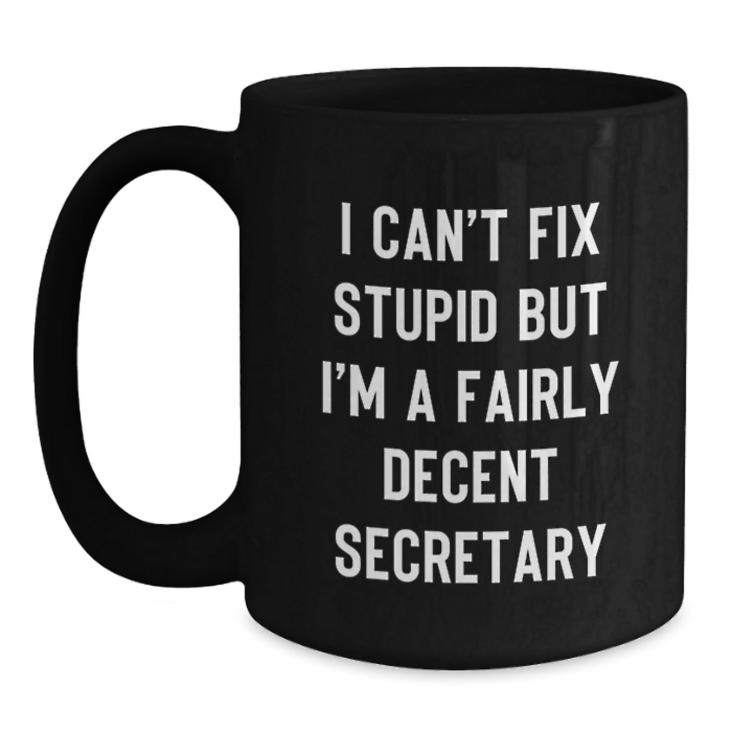 Funny Secretary Gifts, Unique Black Coffee Mugs, Christmas Unique Gifts from Men to Women - The Buy Boom