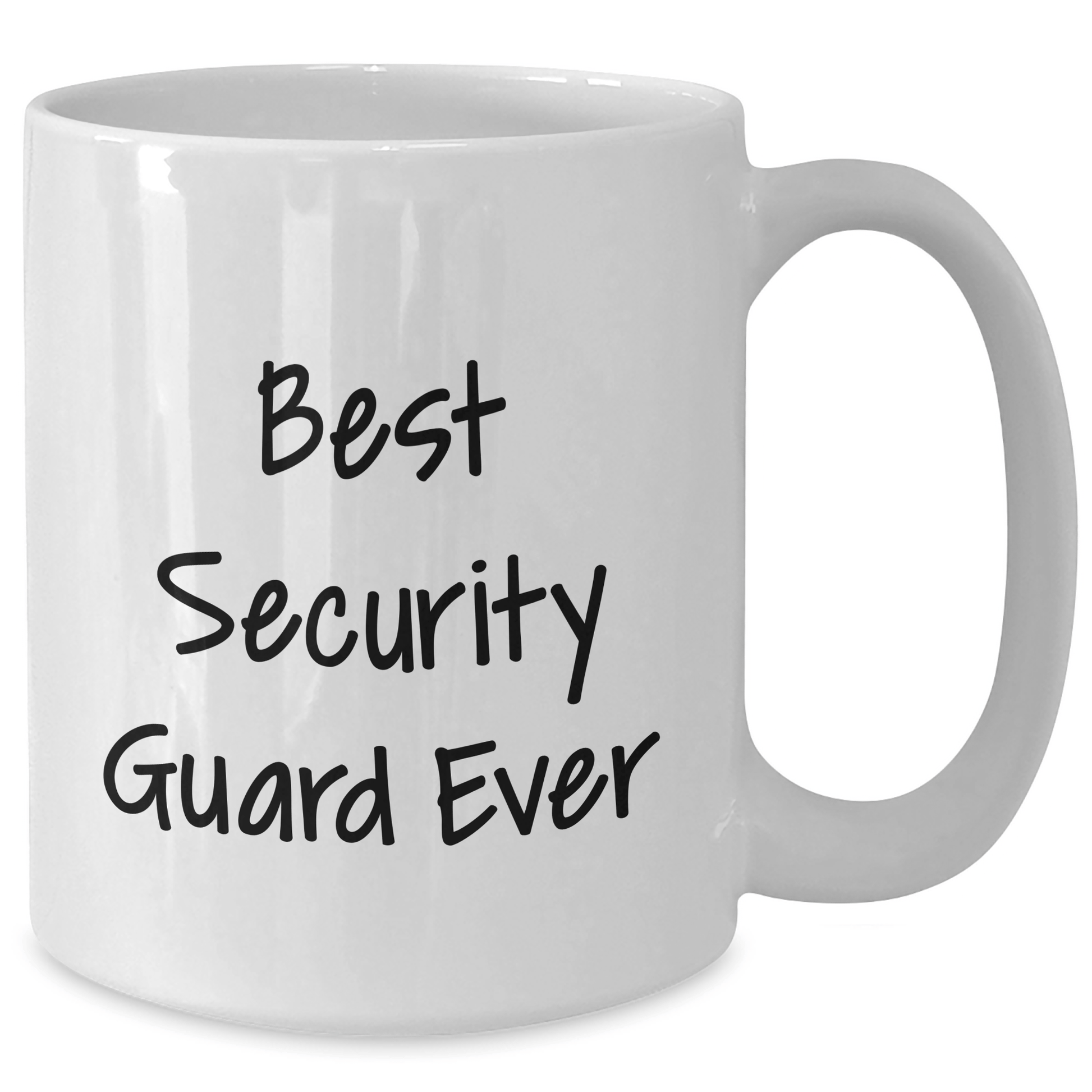 Funny Security Guard Gifts: Best Security Guard Ever White Coffee Mug for Men, Friends, or Coworkers, Father's Day Unique Gifts from Family - The Buy Boom