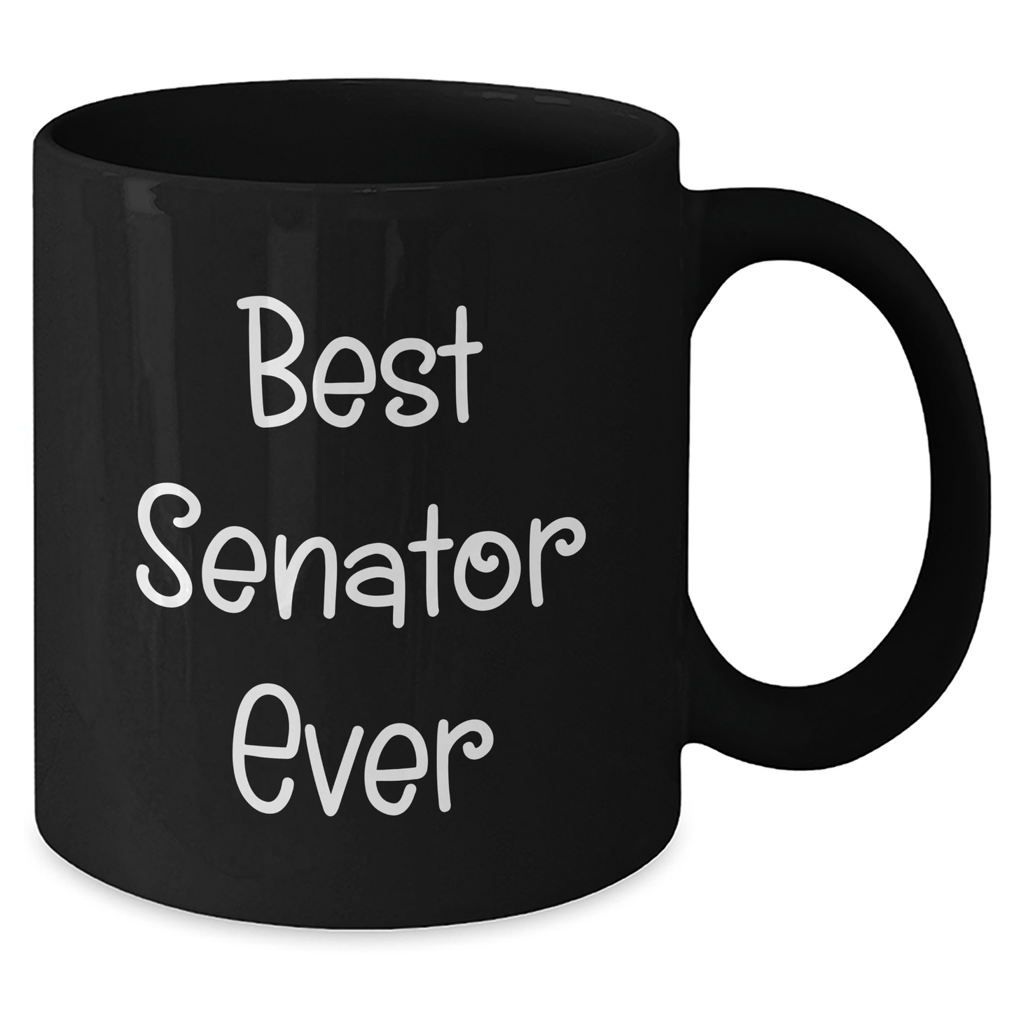 Funny Senator Gifts, Best Senator Ever Quotes, Black Coffee Mug for Father's Day, Gifts from Men - Gifts for Senator - The Buy Boom
