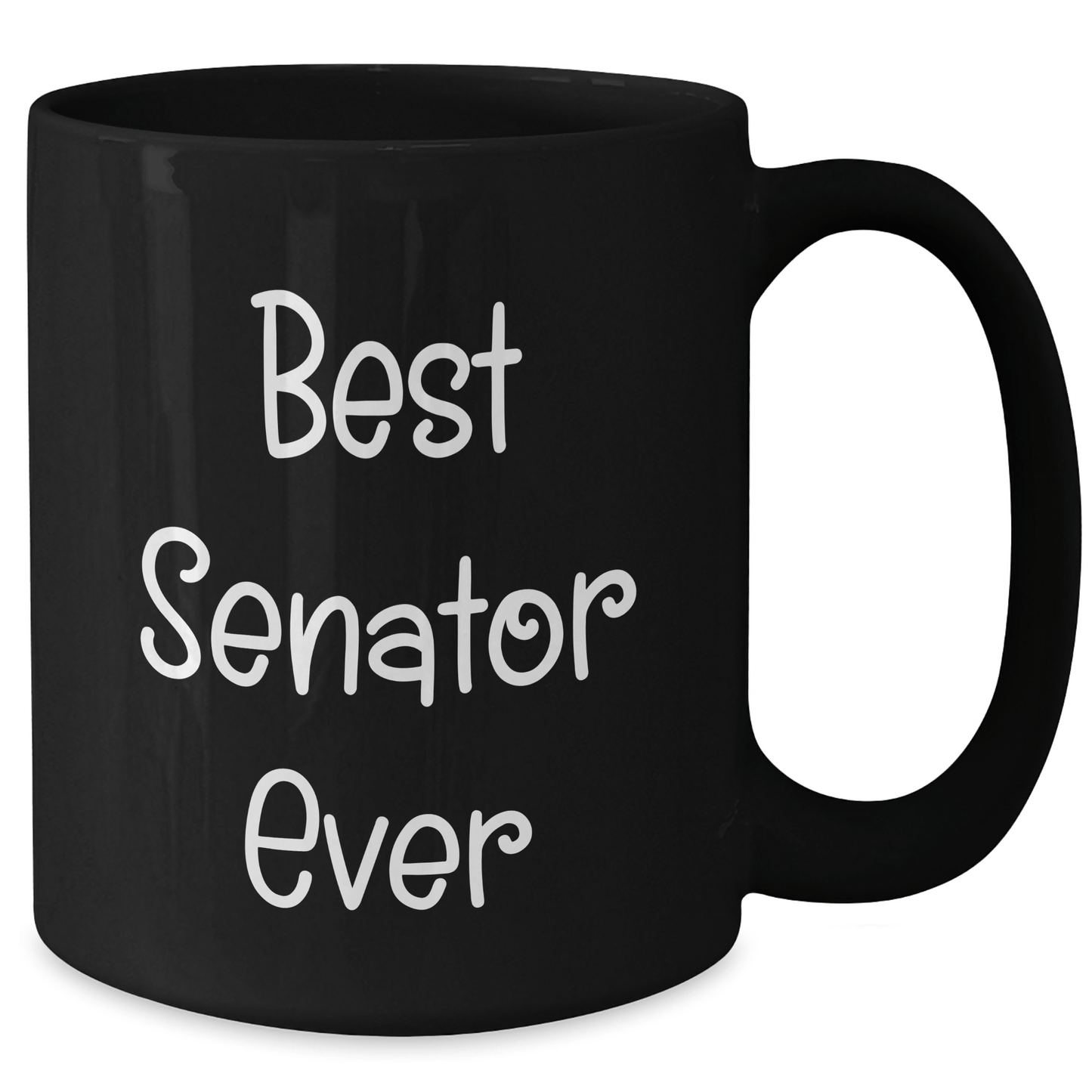 Funny Senator Gifts, Best Senator Ever Quotes, Black Coffee Mug for Father's Day, Gifts from Men - Gifts for Senator - The Buy Boom